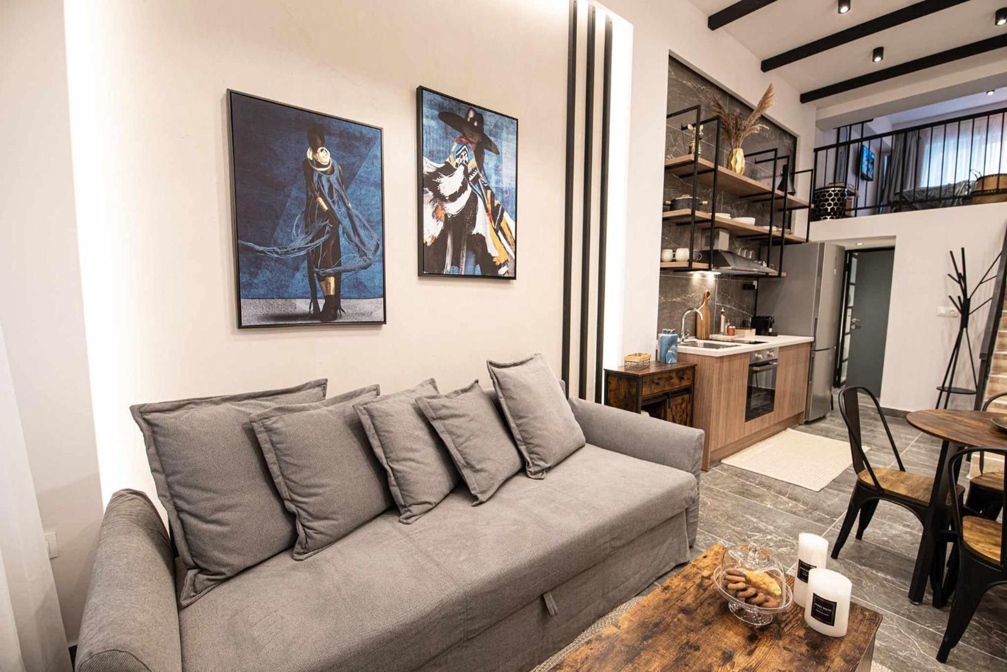 Namaste Lofts Near Seaside Lägenhet Thessaloníki Exteriör bild