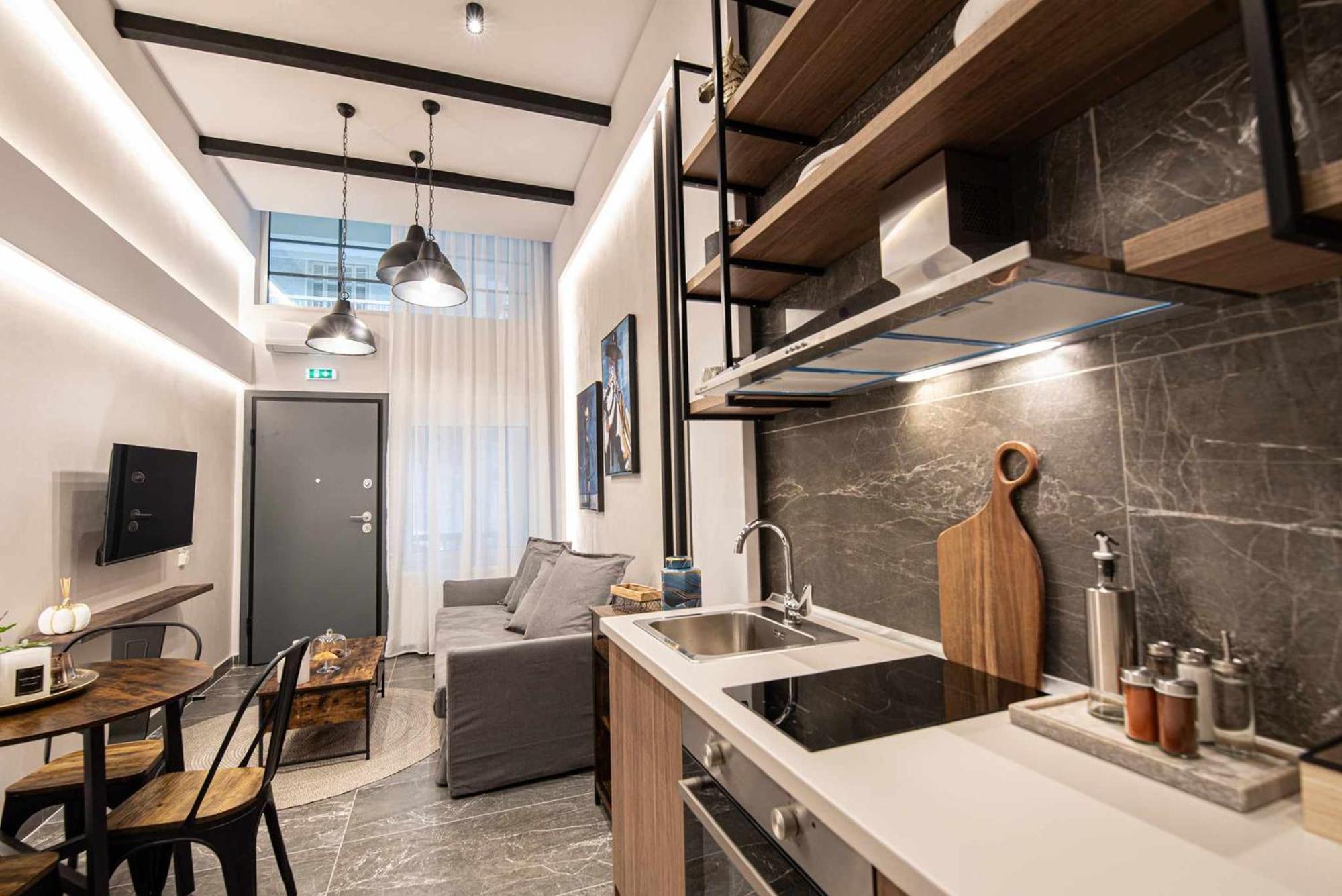 Namaste Lofts Near Seaside Lägenhet Thessaloníki Exteriör bild