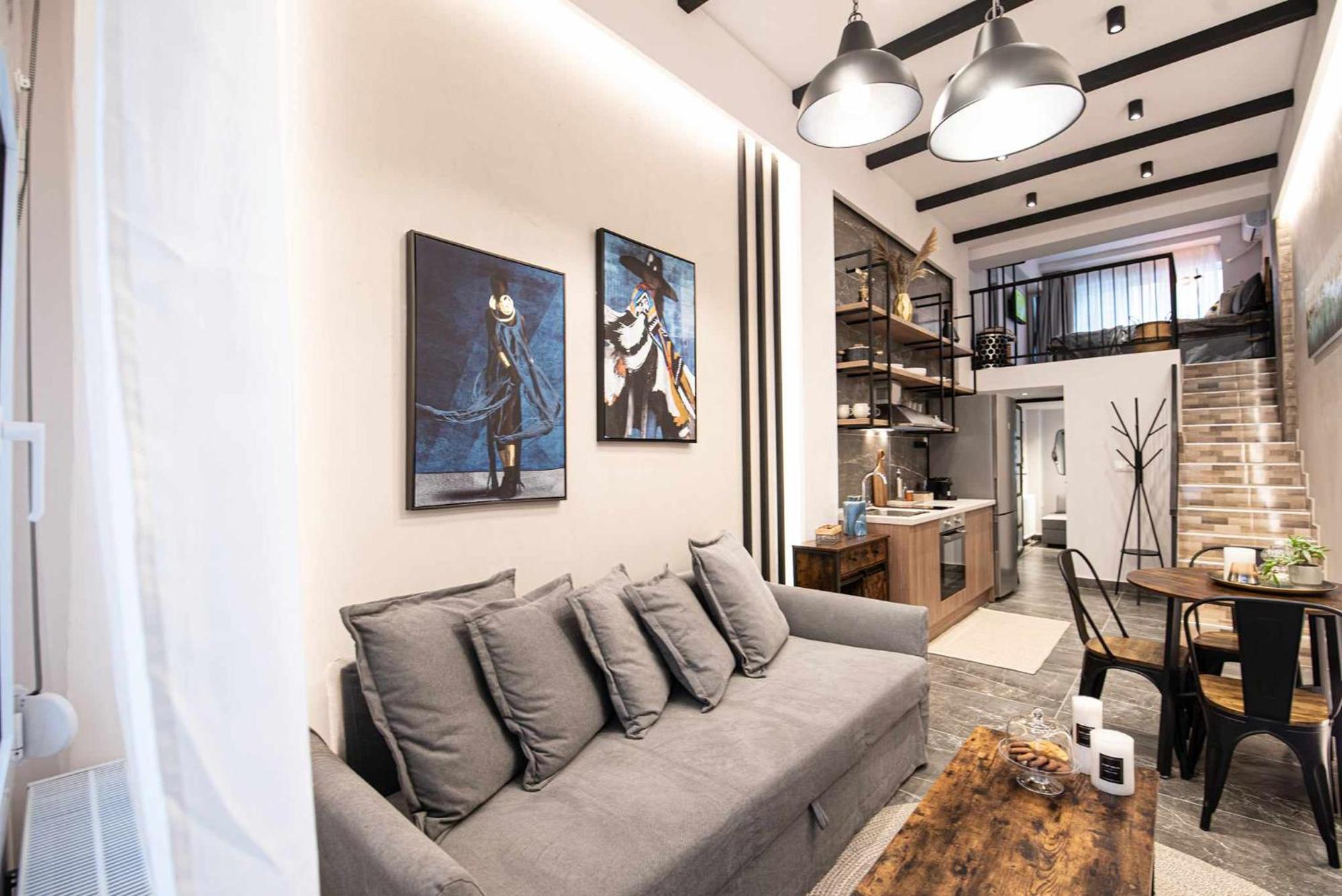 Namaste Lofts Near Seaside Lägenhet Thessaloníki Exteriör bild